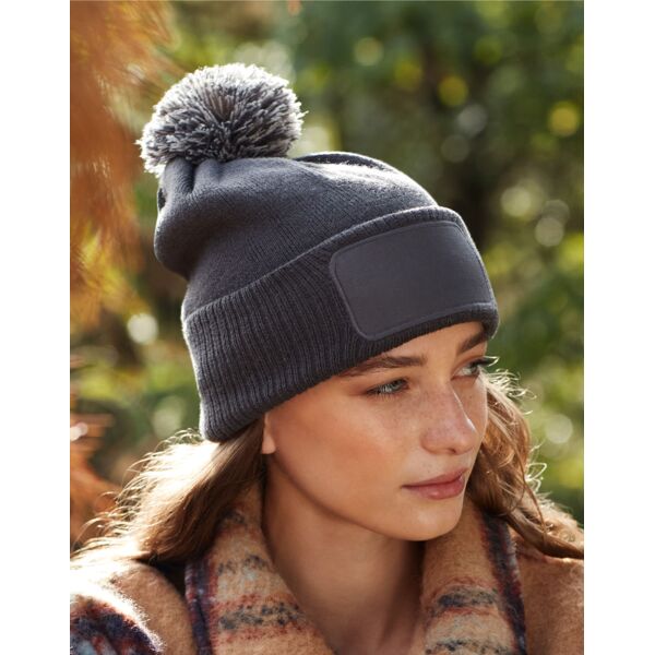 B443 Snowstar® Patch Beanie Thumbnail